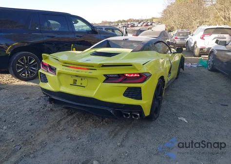 2022 Chevrolet Corvette Stingray Rwd 3Lt из США, поврежденный, VIN 1G1YC3D49N5121072